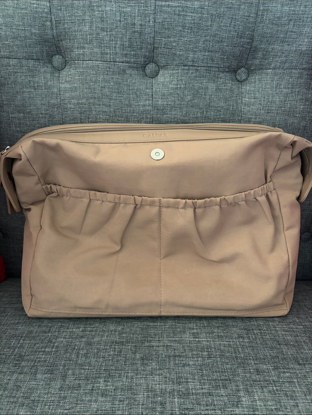 Calpak Taupe 16”Laptop Tote Insert